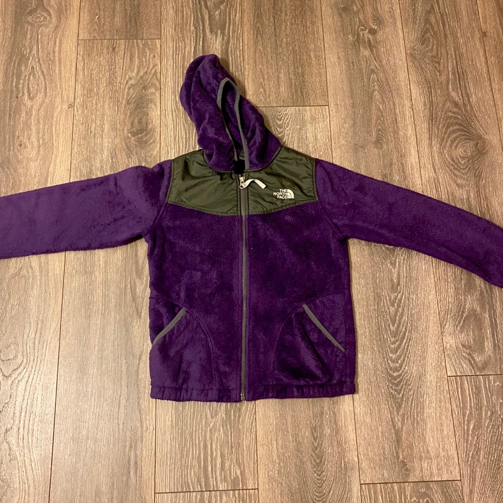 North Face Purple Fleece Girls jacket